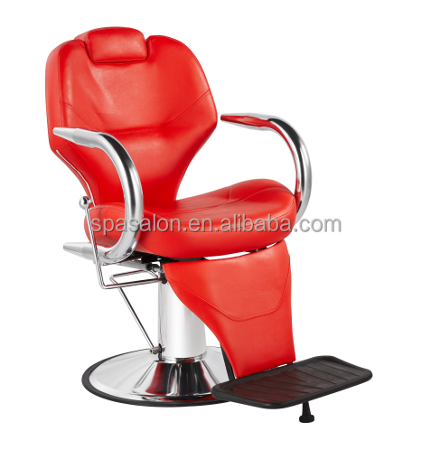 High Material Luxury Black and Silver man's barber chair Beauty Salon Furniture for Bathroom Barber Shop Use