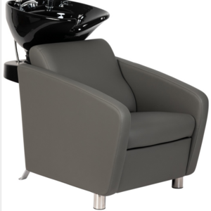 Hot-Sale Professional Modern Shampoo Chair with Bowl hair salon black furniture