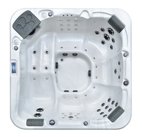 European Design Large US Acrylic Whirlpools Jacuzzii Balboa 50 Jets Massage Bath 5 Persons Outdoor Spa Pool