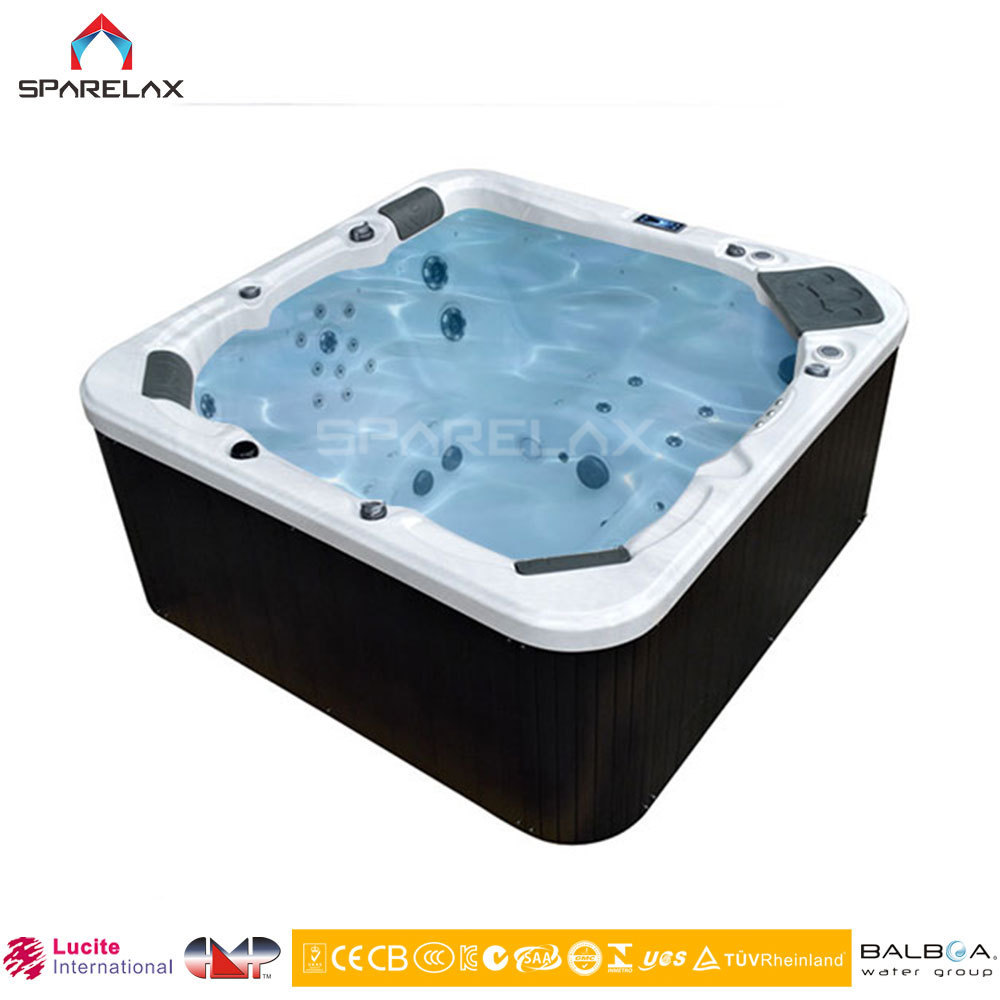 6 Person Whirlpool Bathtub Outdoor Hydro Massage Hot Tub Spa