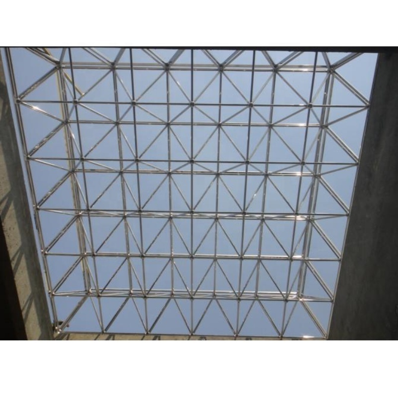 Customized building never-fading patterned tempered stained glass ceilings for church atrium skylight roof building