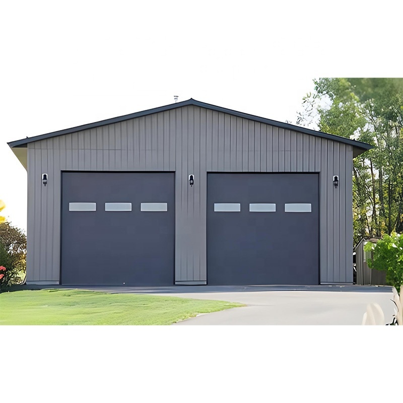 Wholesale Modern Custom Portable Garage With Steel Structure Garage Building Prefab Car Garage