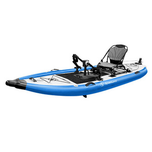 Spatium Cheap Single Sit-on-top kayak Sea Fishing Kayak Pedal Tandem Portable Kayak Manufactures With Pedals Boat For surfing