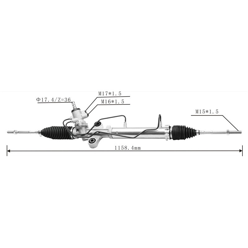 44200-26480 44200-26530 Car Steering Rack Gear Box for  Toyota Hiace