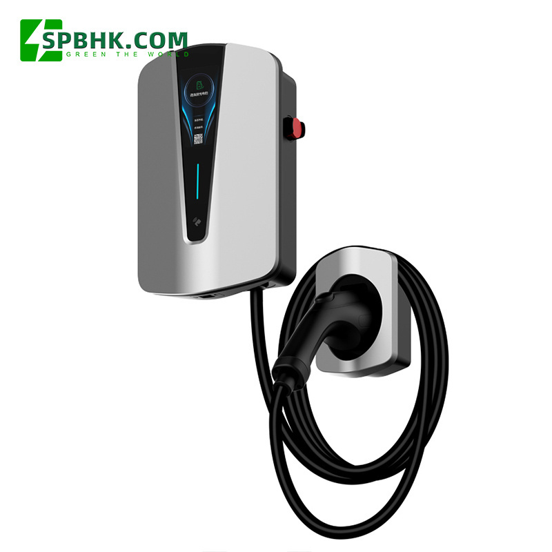 Electric Home Car EV Charger 22kW EV Wallbox 32A Wifi Mobile APP Electric Vehicle Charging Station for EV Charger Station Supply