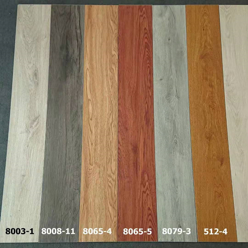 luxury vinyl tile wood grain self-adhesive tiles flooring peel and stick planks