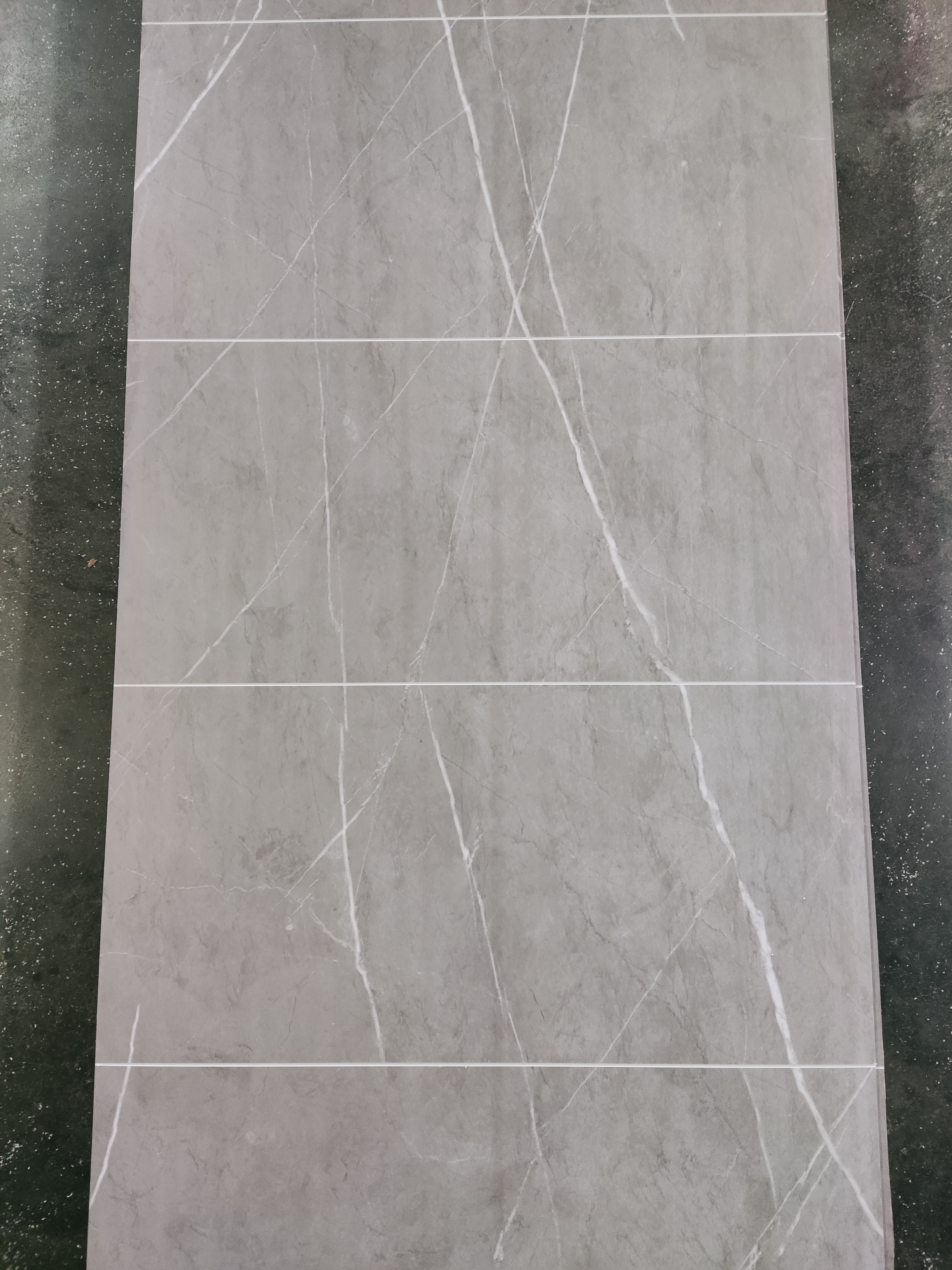 Sample Free 4mm 5mm Waterproof  anti scratch pvc plastic stone marble design SPC wall tile