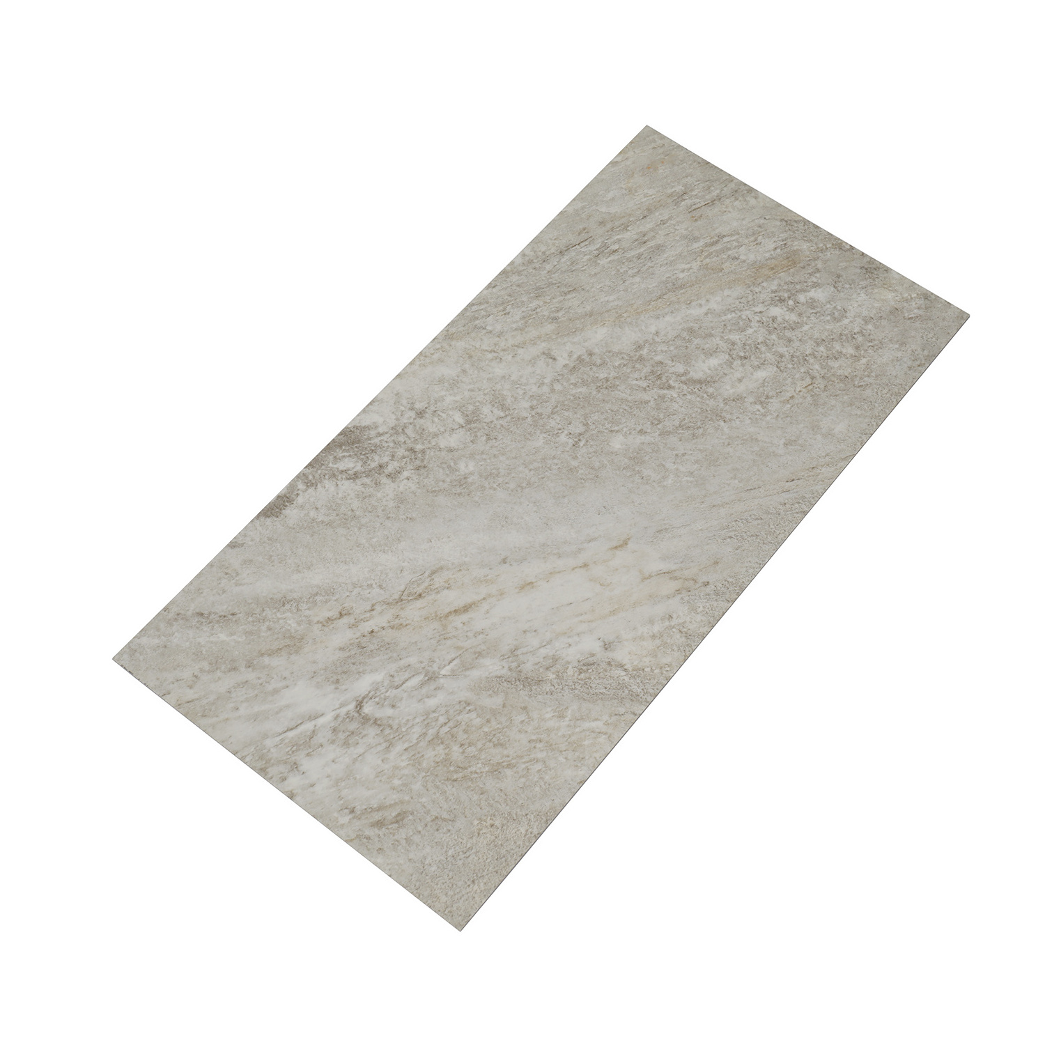 White marble high glossy 24x12 peel and stick self adhesive pvc vinyl floor tiles marble spc lock stone plastic floor