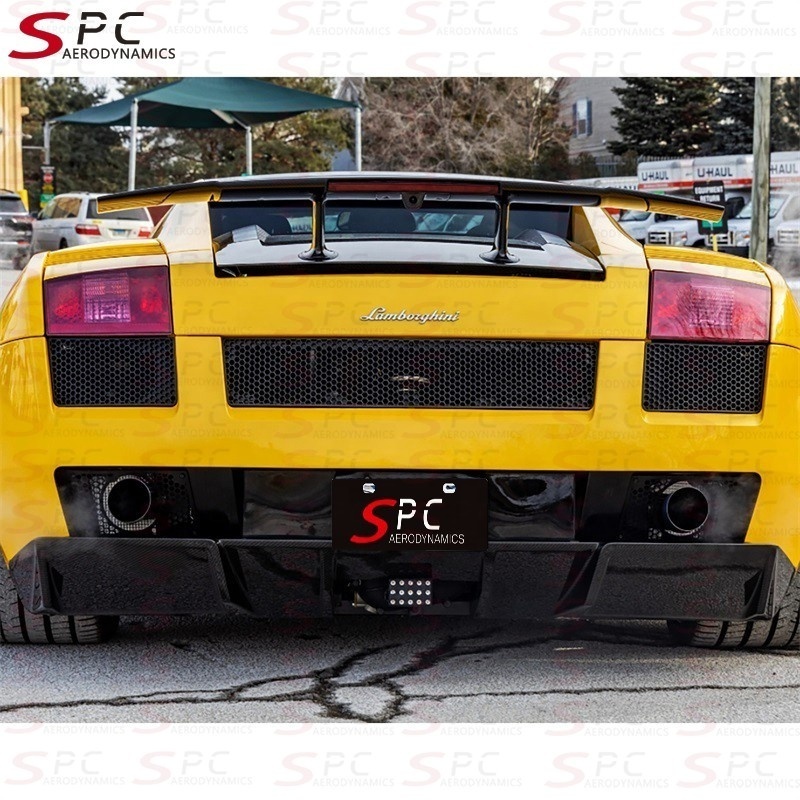 SPC LP570 Aerodynamic Body Kit For Lamborghini Gallardo 2003-2007 Front Bumper+Side Skirts+Rear Spoiler+Rear Diffuser Body Kit