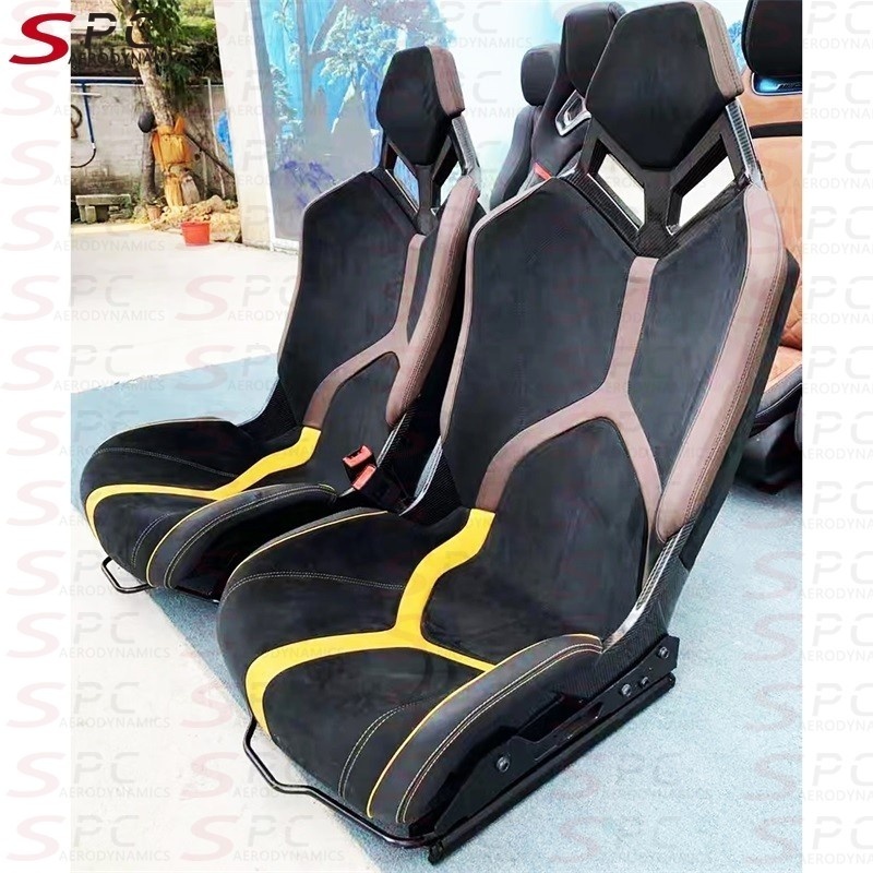 SPC Dry Carbon Fiber Seat for Lamborghini Aventador Carbon Fiber Body Kit for Lamborghini Aventador SVJ