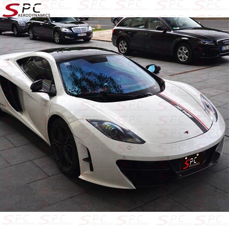 SPC RZ Body Kit for Mclaren MP4-12C Facelift Body Kit Front Bumper+ Side Skirts+Side Vents+ Rear Diffuser Kit for Mclaren 12C