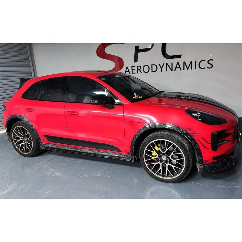 SPC Sabre Carbon Fiber Body Kit For Porsche Macan 95B.2 2018-2022 Tuning Kit Car Accessories Upgrade Body Kits Front Bumper