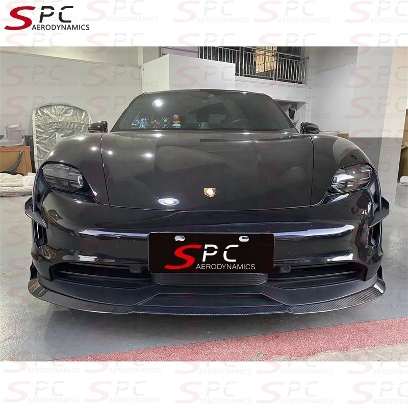 SPC Aerodynamic Body Kit For Porsche Taycan 2018-2022 Carbon Fiber Tuning Body Kit For All New Taycan Carbon Fiber Spoiler Kit