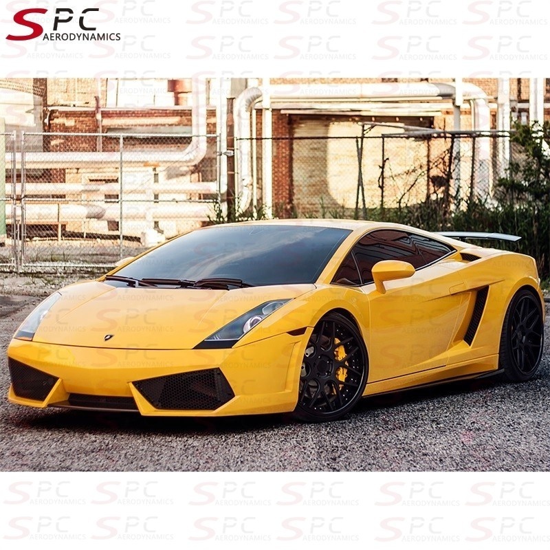 SPC LP570 Aerodynamic Body Kit For Lamborghini Gallardo 2003-2007 Front Bumper+Side Skirts+Rear Spoiler+Rear Diffuser Body Kit