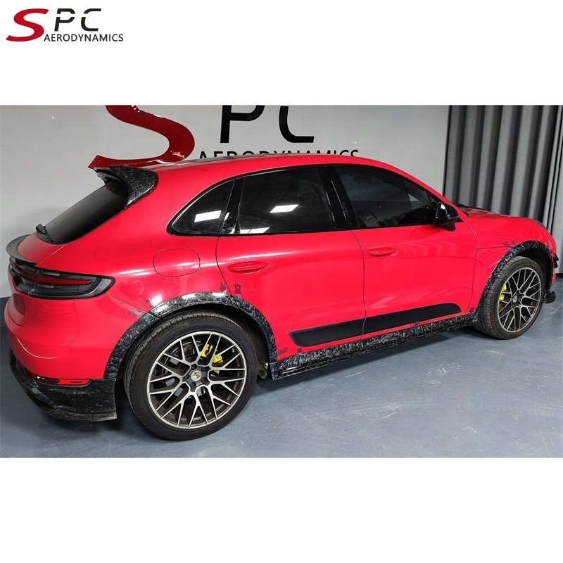 SPC Sabre Carbon Fiber Body Kit For Porsche Macan 95B.2 2018-2022 Tuning Kit Car Accessories Upgrade Body Kits Front Bumper