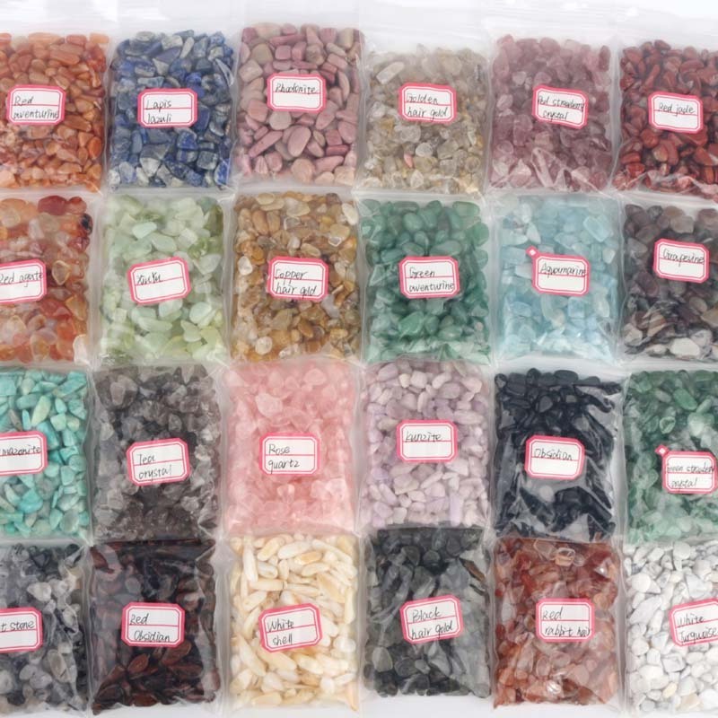 Hot sell natural polished crystal gravel crystal and gravel of all kinds for healing