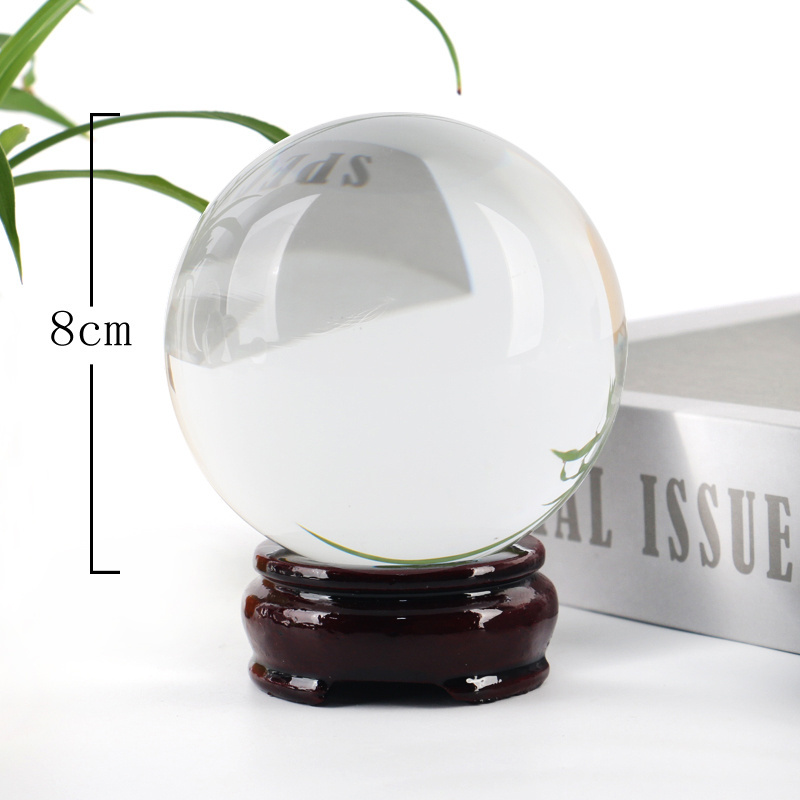 K9 Crystal Ball For Sale Crystal Glass Sphere Decorative Solid Glass Ball For Home Decorations