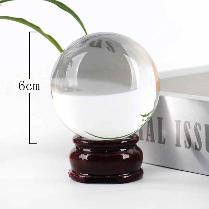 K9 Crystal Ball For Sale Crystal Glass Sphere Decorative Solid Glass Ball For Home Decorations