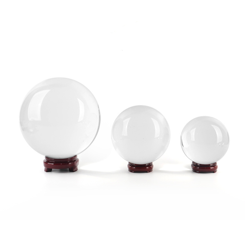 K9 Crystal Ball For Sale Crystal Glass Sphere Decorative Solid Glass Ball For Home Decorations