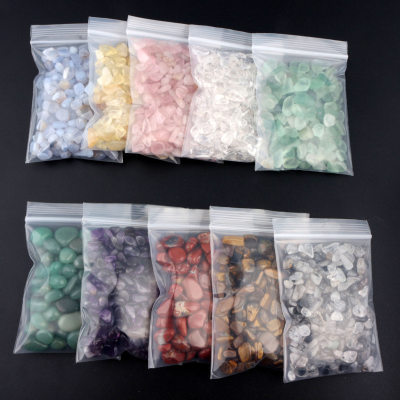 Wholesale high quality healing gemstone crystals chips 100G each bag of crystal gravel