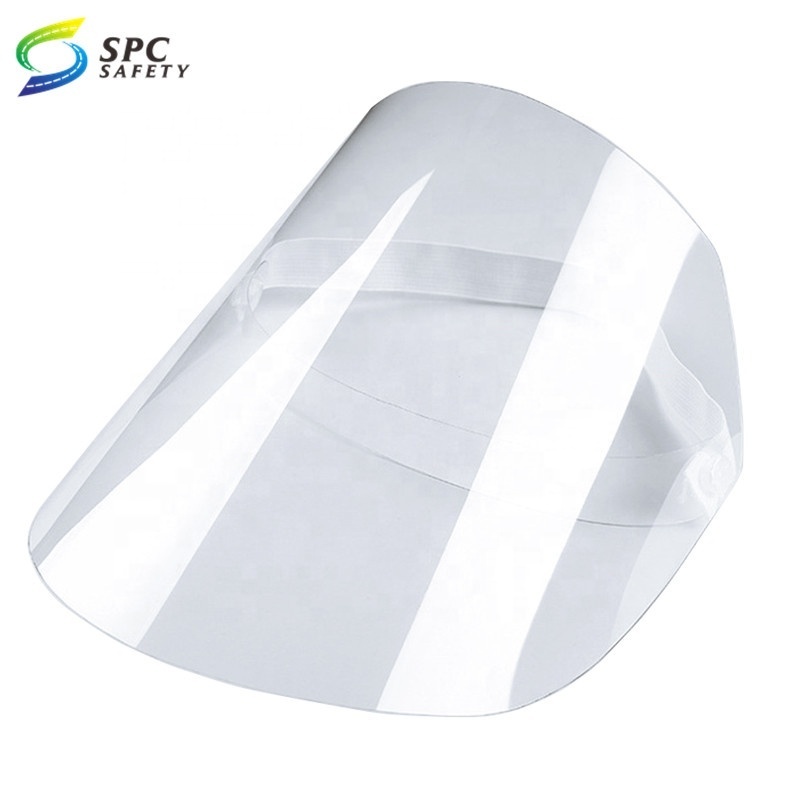 Unisex anti Fog industry daily plastic clear replaceable reusable safety splash Guard full face protection Glasses frame shield