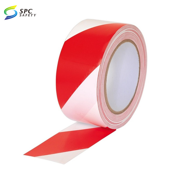 PE non-adhesive custom printing content safety warning black and yellow caution danger warning tape