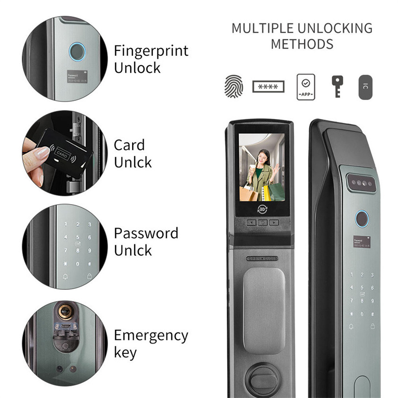 Digital smart lock remote control wifi zigbee fingerprint lock