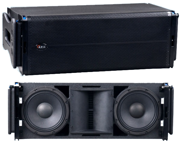 Mini Passive Dual 10 inch line array speaker DJ sound box in professional audio loudspeaker LA-5 SPE AUDIO