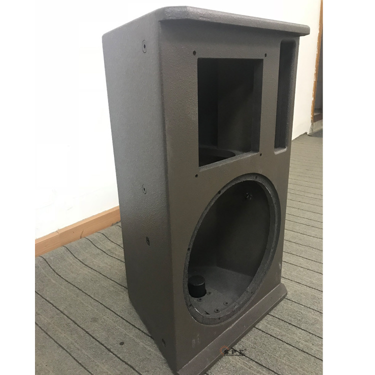 SPE fast delivery empty cabinet box subwoofer 12 inch speaker box 8/10/12/15 inch professional audio empty speaker box