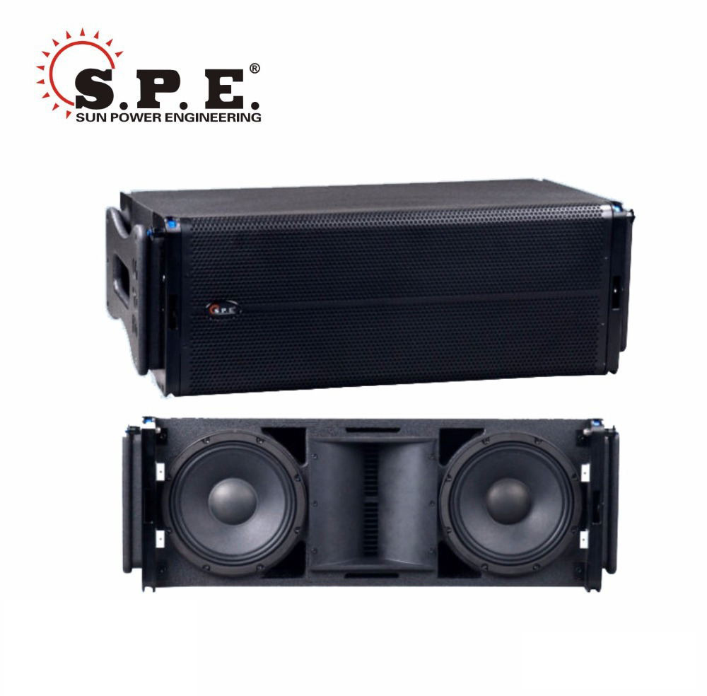 Mini Passive Dual 10 inch line array speaker DJ sound box in professional audio loudspeaker LA-5 SPE AUDIO