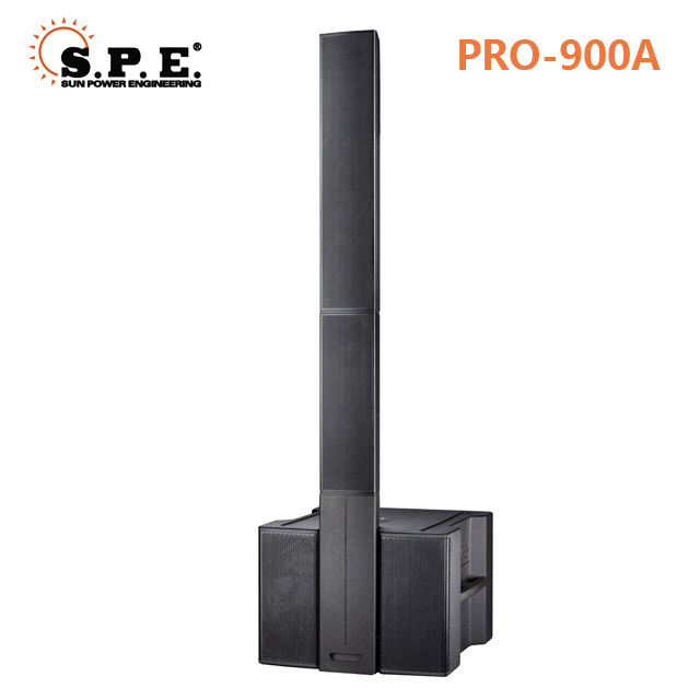 SPE  customized design powerful sound 18 inch active subwoofer active line array column speaker powerful column speaker