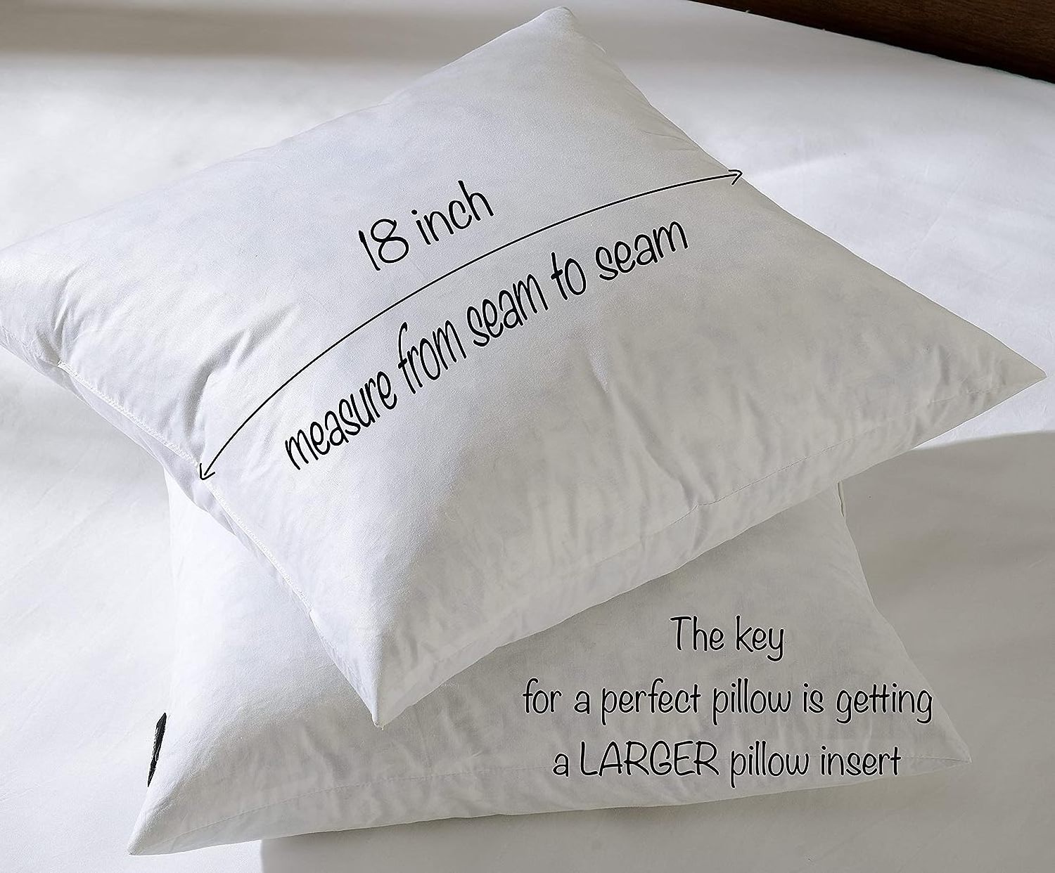 Pillow insert Sofa feather inner throw pillow core cushion White Duck Feather 4-6cm Cushions filler for bed Body Back