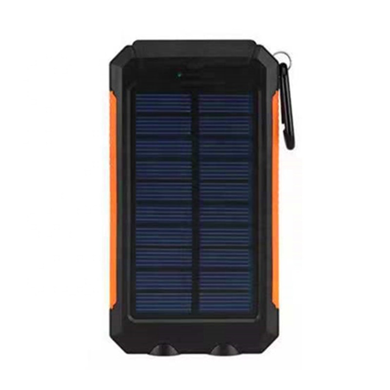 portable mobile charger 10000mah solar power banks & power station with led compass sos  power bank for mobile tablets camera