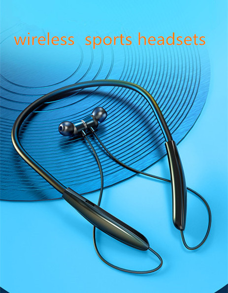 Wholesale cheap neckband earphone headphone headsets  sport wireless earbuds  handfree for mobile