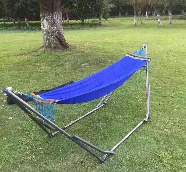 YWSPCE Hot Sale Portable Free Standing Hammock Chair Double Hammock with Stand