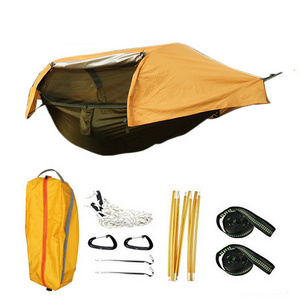 ZB-025 Waterproof Outdoor Traveler Flying Tent Hammock Camping Hammock with Rain Tarp Cover