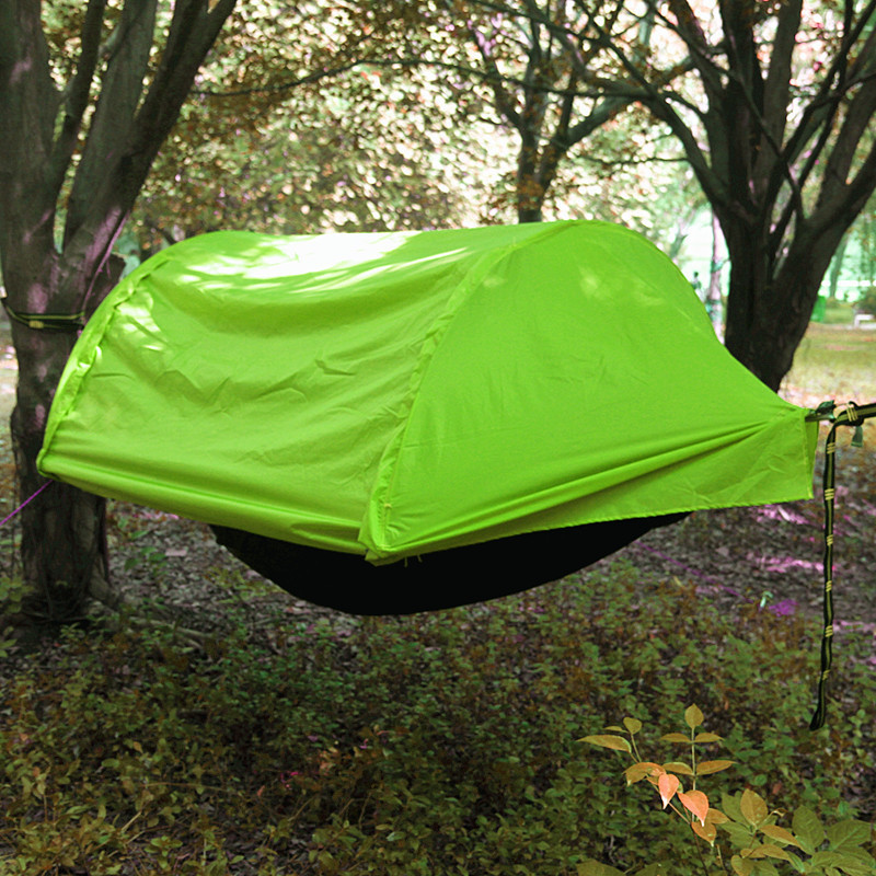 ZB-025 Waterproof Outdoor Traveler Flying Tent Hammock Camping Hammock with Rain Tarp Cover