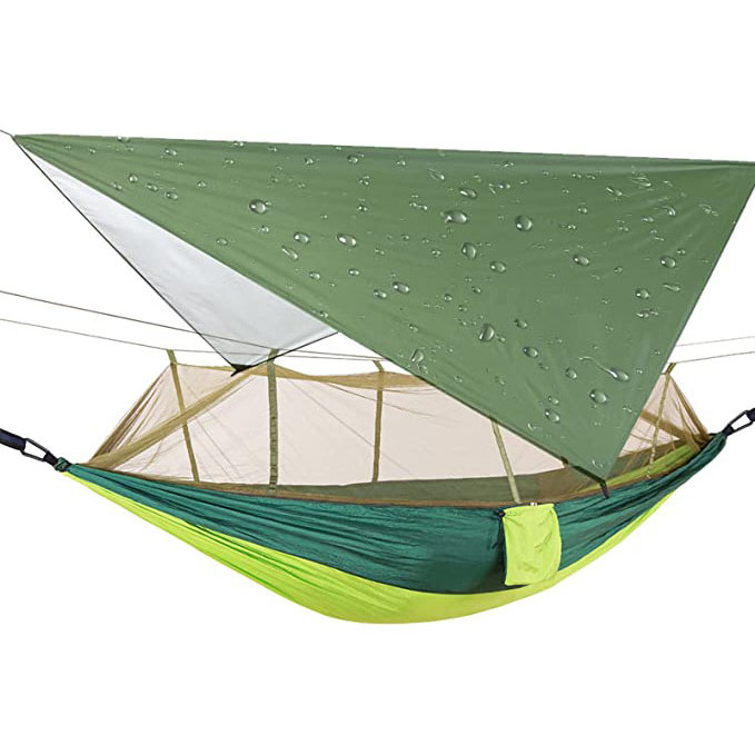 HA-013 Outdoor lightweight hammock tarp cover waterproof rainfly and sunshade hammock