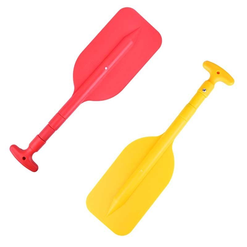 WS-004 Outdoor Aluminum Alloy T-handle Paddle Water Sports Telescopic Portable Kayaks Paddle