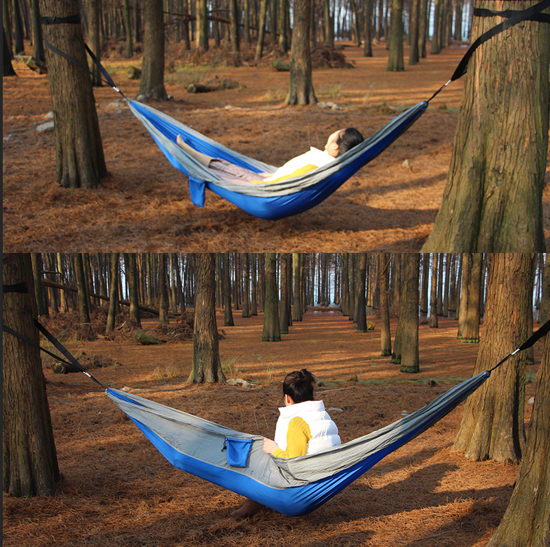 SPRA-331 Newest Design Manufacture Customized Logo Hammock Swing,portable parachute hammock