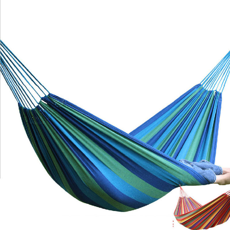 YWSPCE Hot Sale Lightweight Indoor and Outdoor Camping Hammock Bed portable hammock