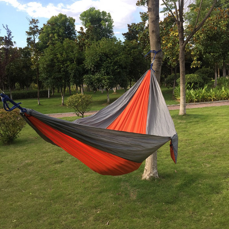 HA-006 Portable Hammock 300*200cm Double Hammock Chair  Garden Outdoors Camping Hammocks with mosquito net