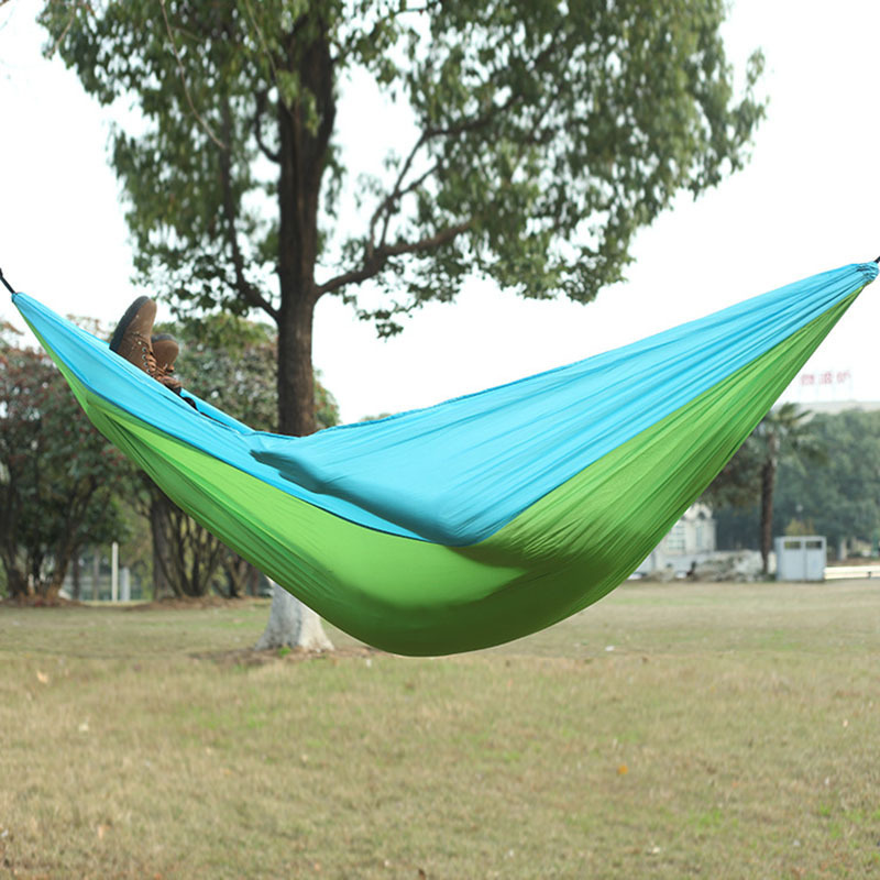 HA-006 Portable Hammock 300*200cm Double Hammock Chair  Garden Outdoors Camping Hammocks with mosquito net