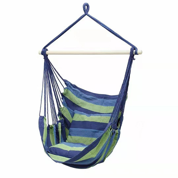 SPWE- 1638 Cheap garden outdoor indoor foldable hammock single seat hanging swing chair