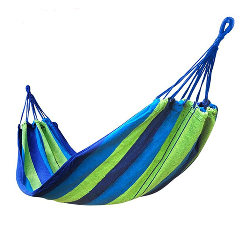 TBCS-049 Lightweight easy to carry garden hammock travel hammock camping cotton hammock