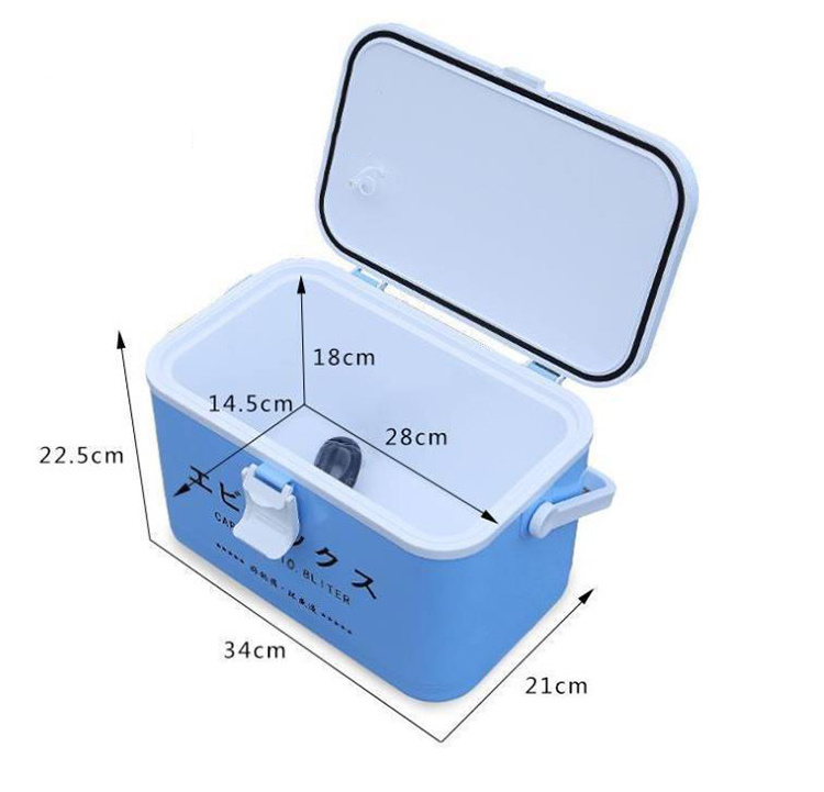 SPWE-2370 Ice box Cheap beer cooler chest Food beverage coole mini plastic hand carry cooler box