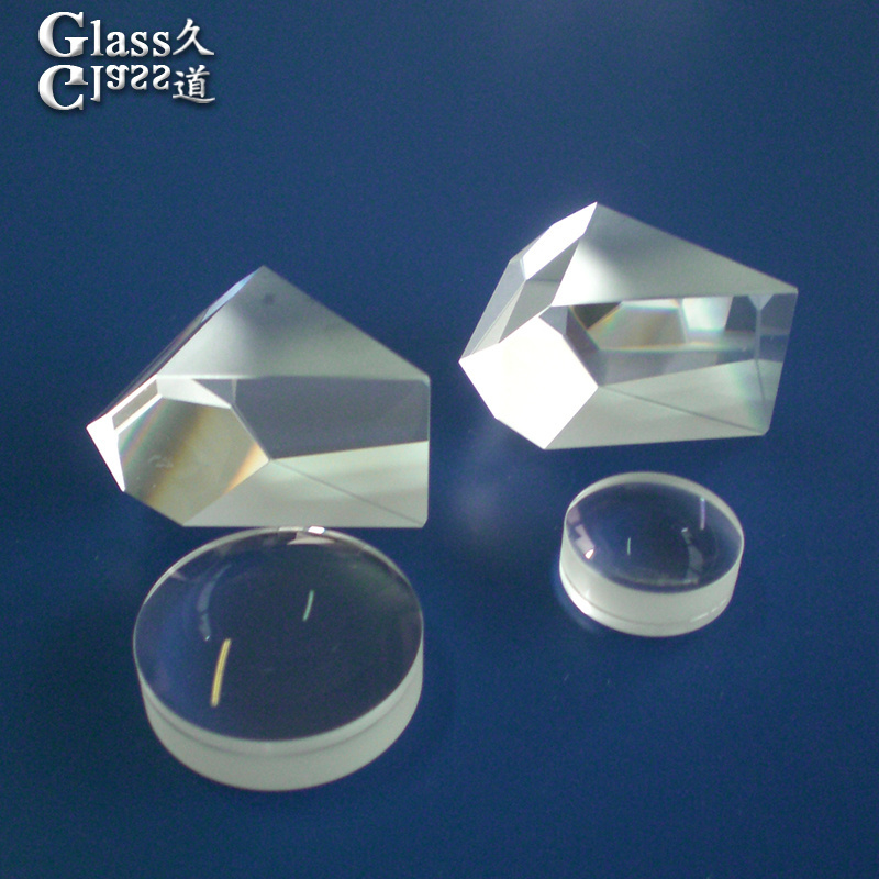 Custom made ar coating optical prism and plano convex lens for optical parts