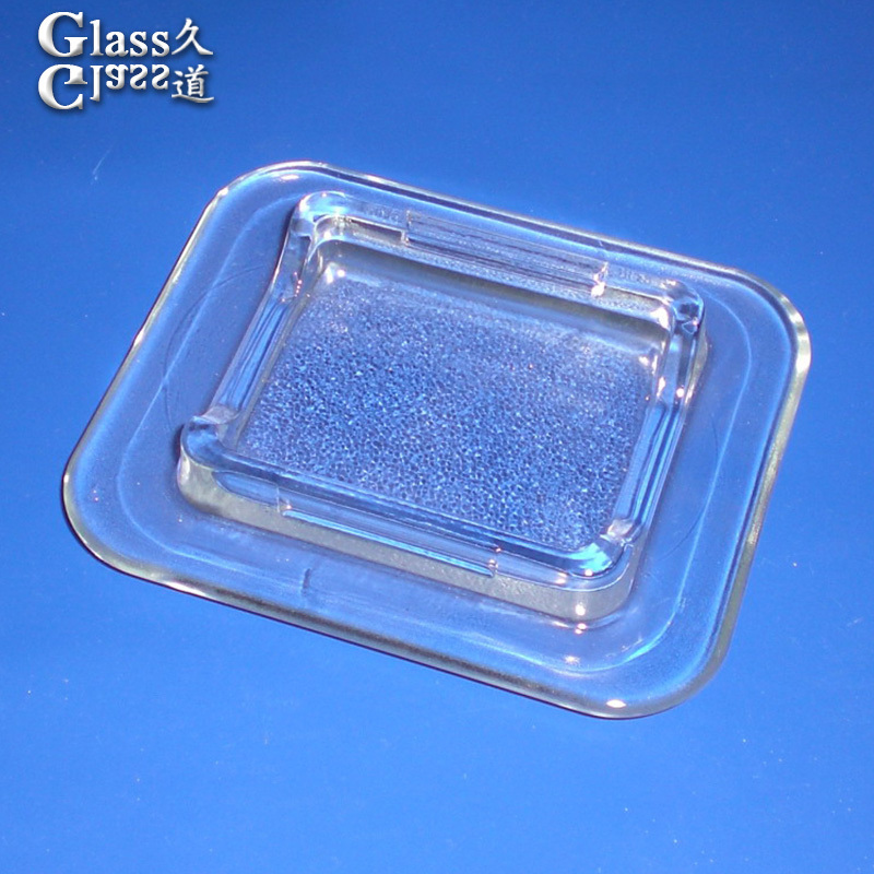 Selected material clear tempered square recessed light cover