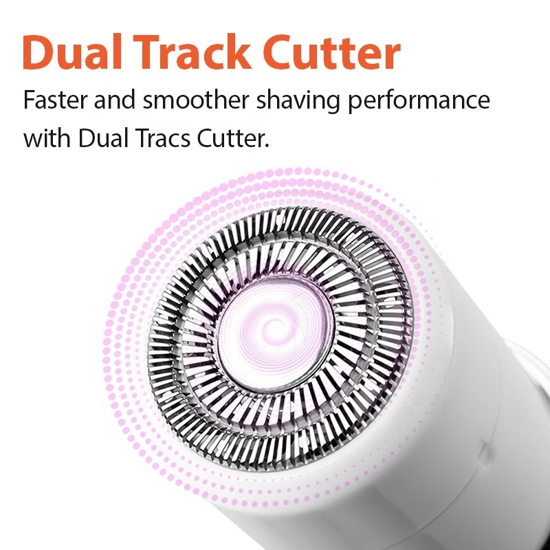 New Upgrade Portable Shaver Facial Mirror Electric Shaver For Women