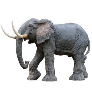 Custom Outdoor Decoration Giant Elephant Statue For Decor Large Size Animal Statue For Sale